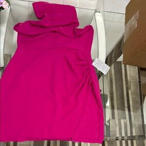 Amanda Uprichard Backless Pink Dress